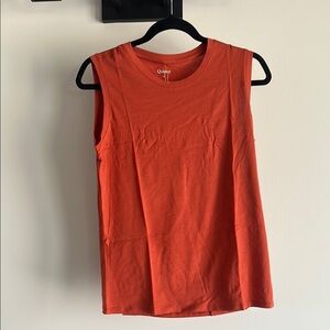 Quince Burnt Sienna Muscle Tank